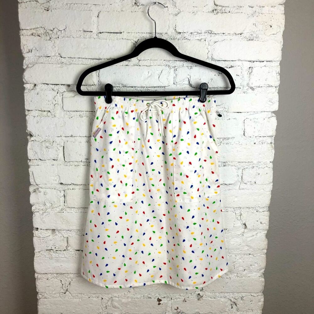 Vintage Sweet Orr Raindrop Rainbow Skirt